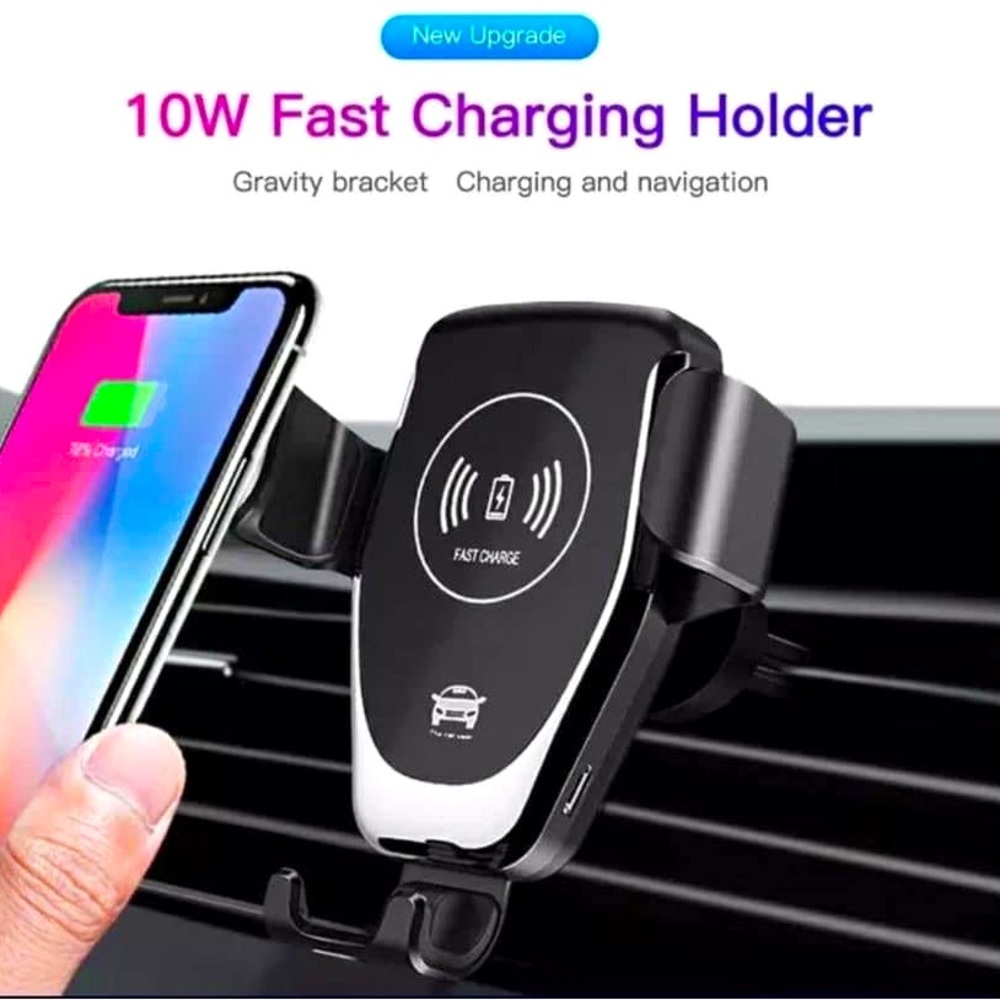 2022 Upgraded Kéviji Wireless Car Smart Fast Charger Holder - iPhone and Android